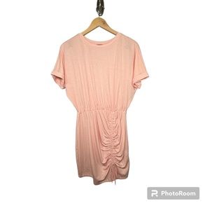 Express T-shirt Dress with Ruching S